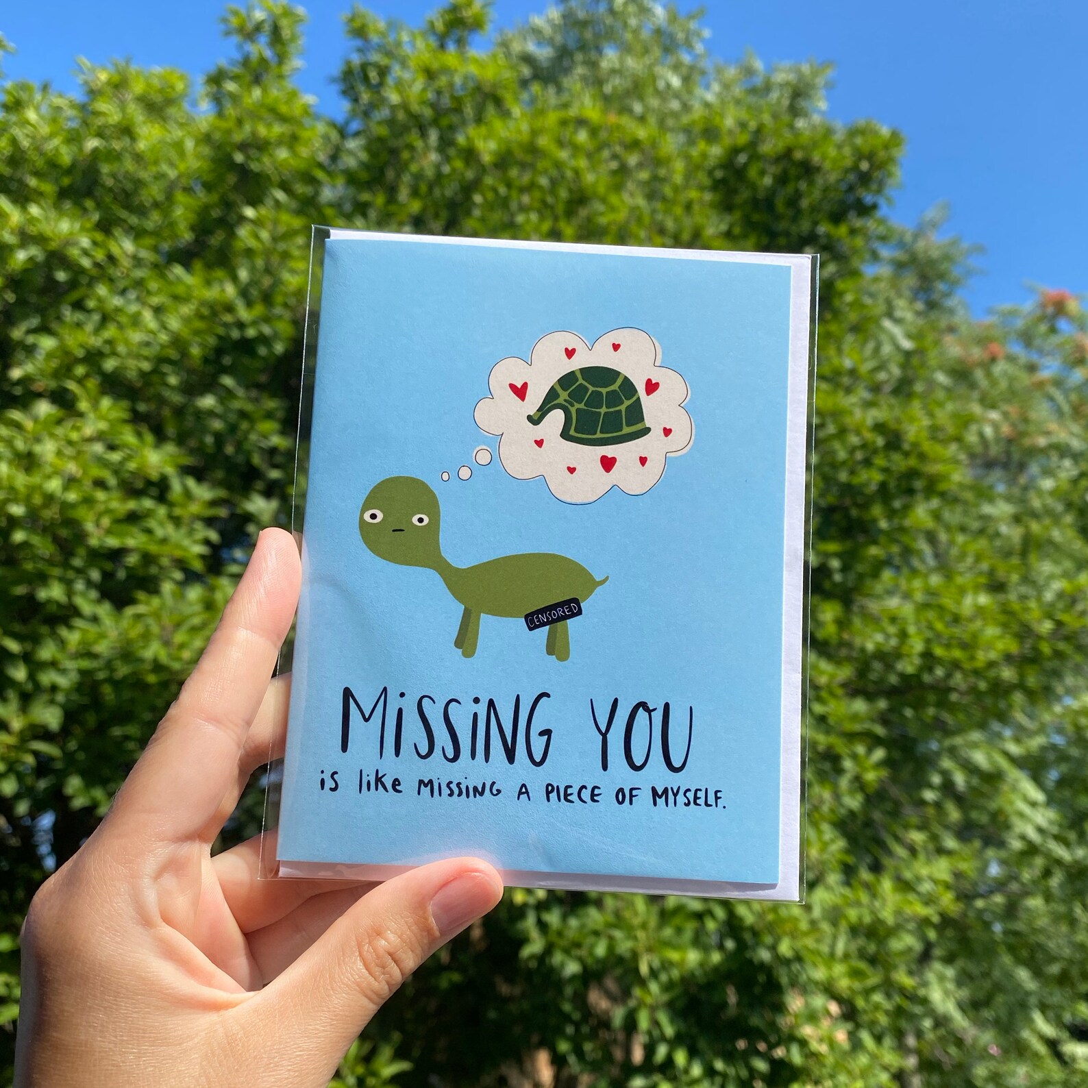 Funny Cards Just Because Just Because Card Funny Miss You | Etsy