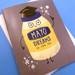 Funny Graduation Card: Mayo Dreams Greeting Card image 5