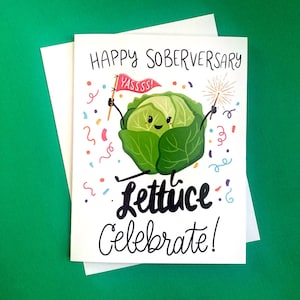 Nüchternheit Karte, Nüchternheit Geschenk, 1 Jahr Nüchternheit Karte, Nüchtern Geschenk, Soberversary, Nüchtern Jubiläumskarte, Ein Jahr Nüchtern, Nüchternheit Geburtstagskarte