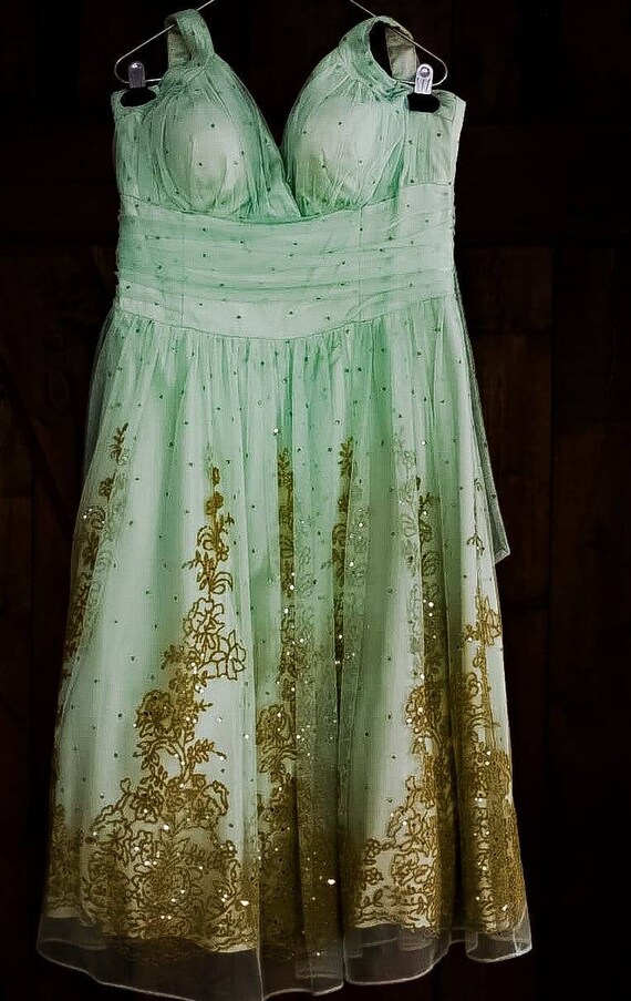 Vintage 50s party dress