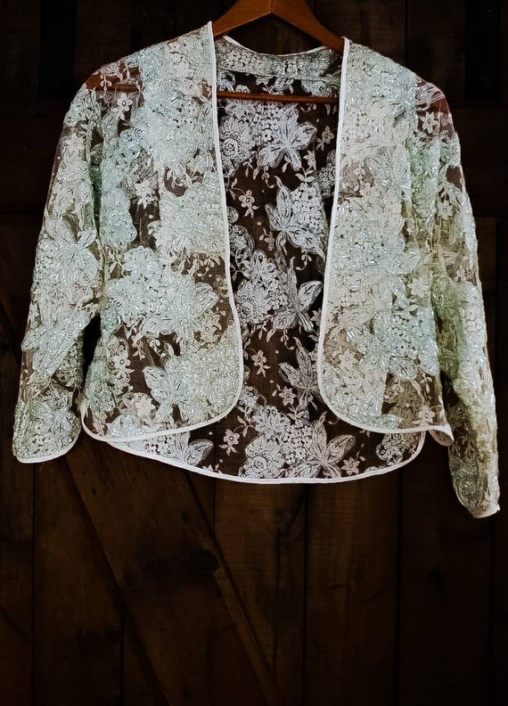 Vintage sequins bolero
