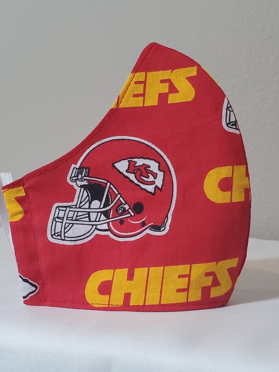 Kansas City Chiefs Face Mask Etsy