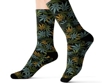 6-12 Pack Loafer Socks Marijuana Design Hemp Leaf Casual Sock Boat Liner Unisex 