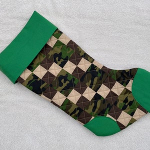 Quilted Christmas Stocking