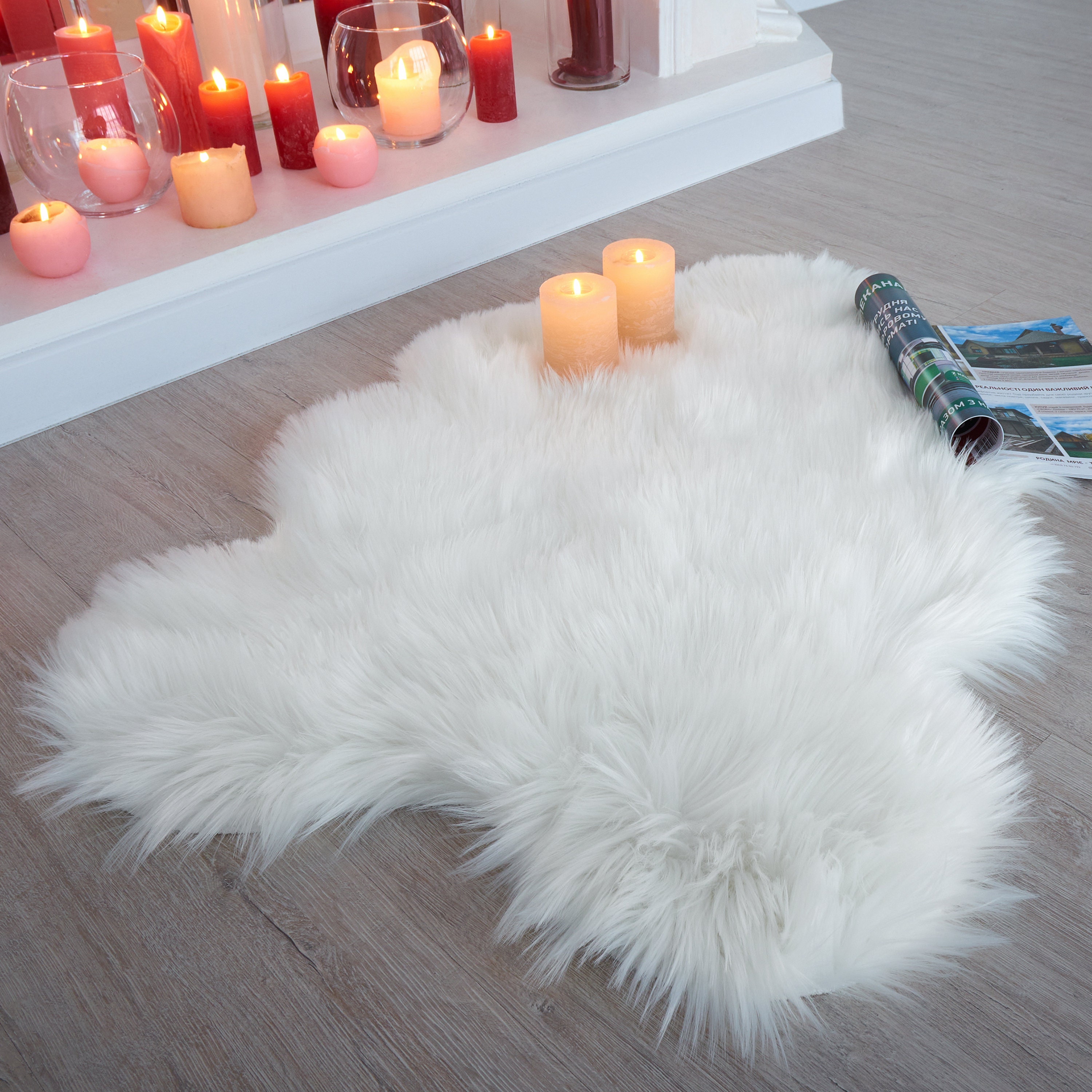 Wondo Soft Shag Faux Fur Sheepskin Area Rugs for Bedroom Home Decor Floor Sofa Couch Fluffy Carpet Chair Cover Cushion 2ft x 3ft,Grey Wondo Soft Shag Faux Fur Sheepskin Area Rugs for Bedroom Home Decor Floor Sofa Couch Fluffy Carpet Chair Cover Cushion 2ft x 3ft,Grey