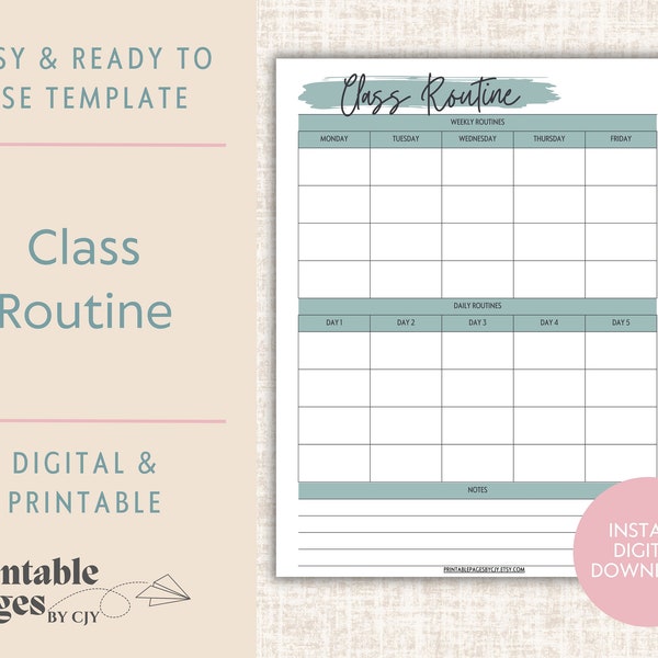 Classroom Management Checklist - Etsy