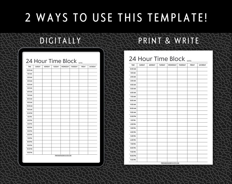 24-hour-time-blocking-printable-template-daily-to-do-list-etsy