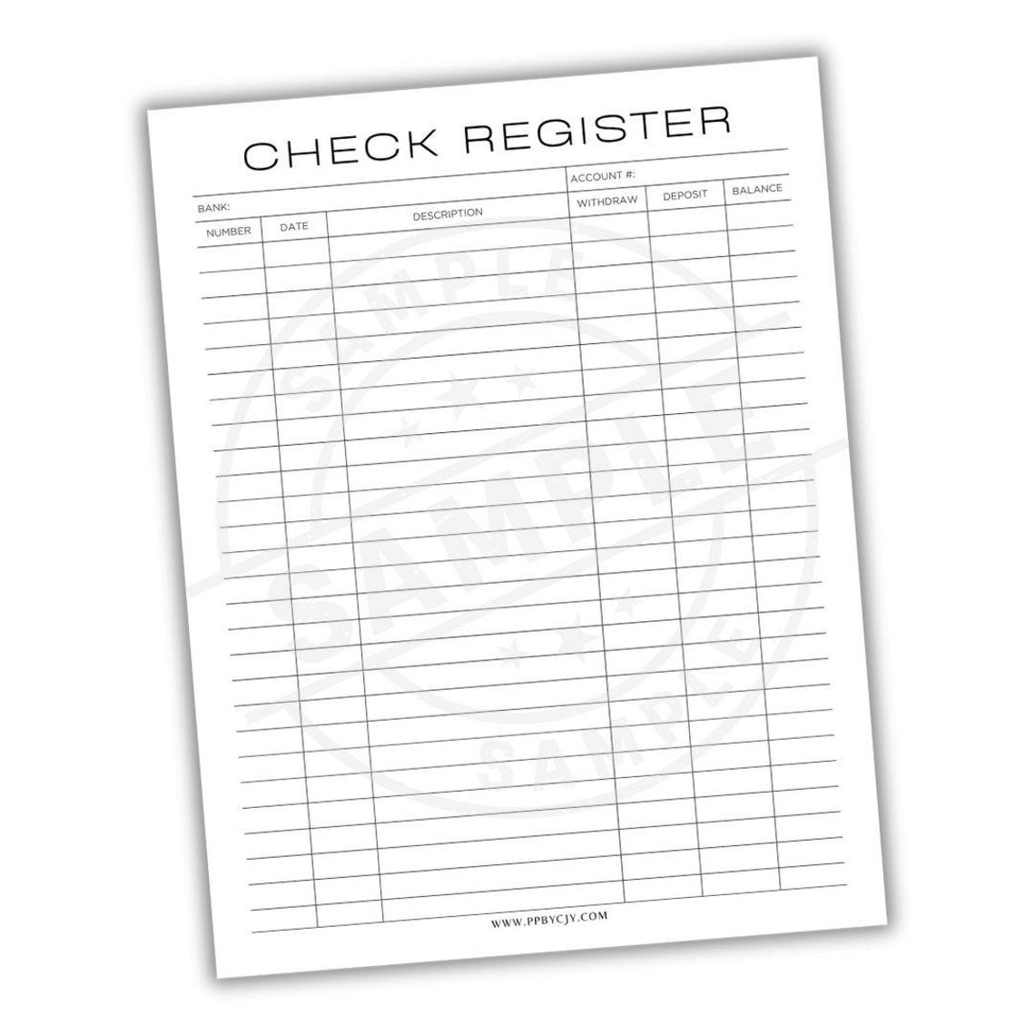 Checkout Slips Checkout Sheet Printable Template | Digital Download | Inventory ...