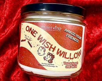 One Wish Willow Candle