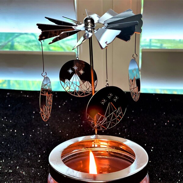 Candle Carousel Etsy