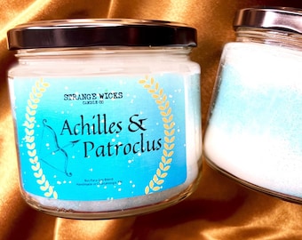 Achilles and Patroclus Candle