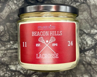 Beacon Hills Lacrosse Candle