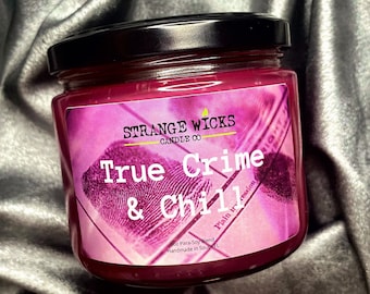 True Crime and Chill Candle