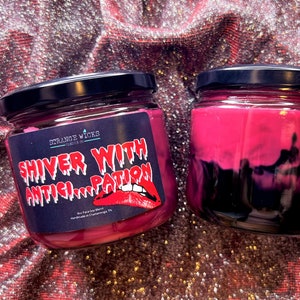 Shiver With Anticipation - Rocky Horror Picture Show Candle
