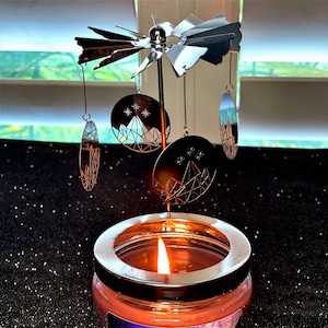 Night Court Candle Carousel