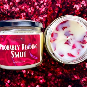 Probably Reading Smut Candle
