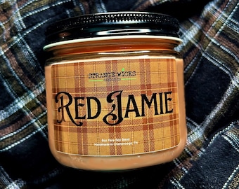 Red Jamie Candle