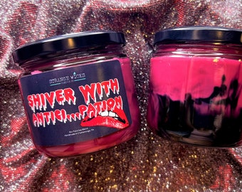 Shiver With Anticipation - Rocky Horror Picture Show Candle