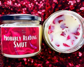Probably Reading Smut Candle