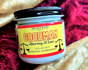 Goodman Attorney at Law Candle