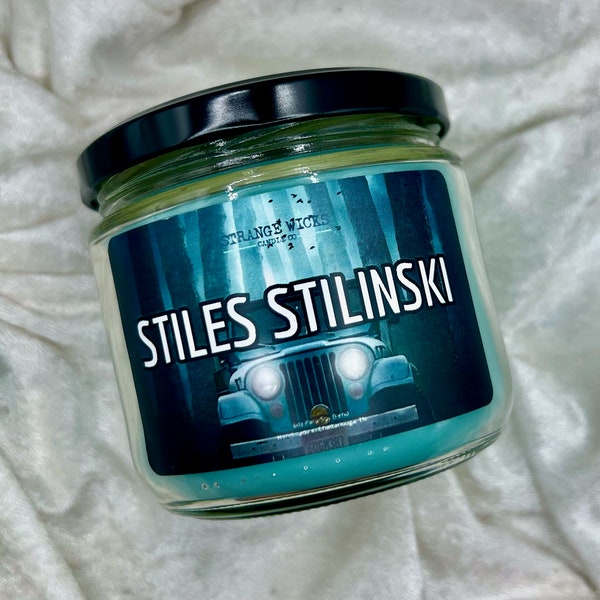 Stiles Stilinski Candle
