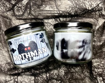 Mothman Candle