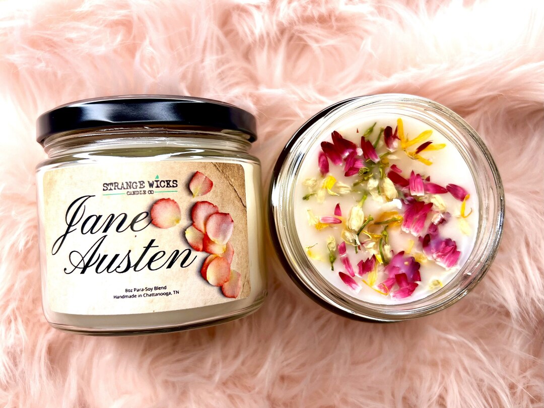Jane Austen Candle Etsy