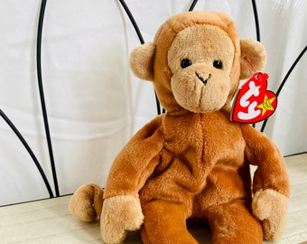 Vintage Bongo the Monkey - Retired Beanie Baby