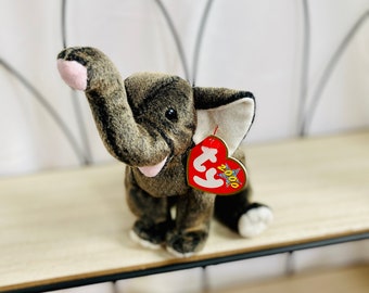 Vintage Trumpet the Elephant - Retired Beanie Baby