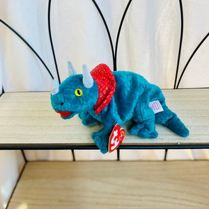 Vintage Hornsly the Triceratops - Retired Beanie Baby