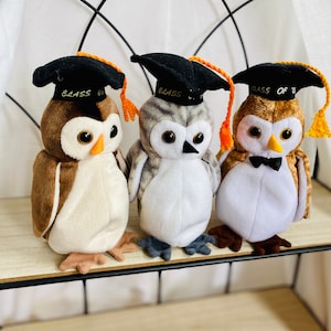 Vintage Graduation &quot;Class of&quot; Owls - You Pick! - Retired Beanie Babies