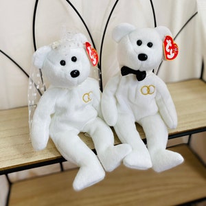 Vintage Mr. & Mrs. Beanie Baby Bears - You Pick! - Retired Beanie Babies