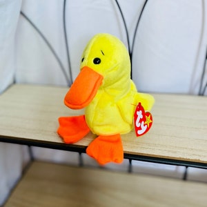 Vintage Quackers the Duck - Retired Beanie Baby