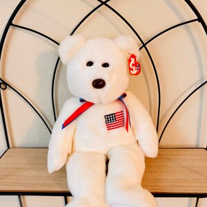Vintage Libearty the Patriotic Beanie BUDDY - Retired
