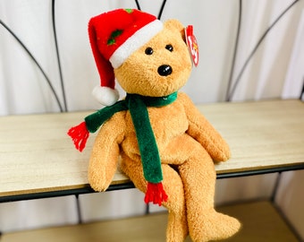 Vintage 2003 Holiday Teddy Bear - Retires Beanie Baby - Etsy
