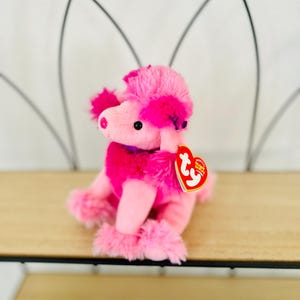 Vintage Ooh-La-La the Pink Poodle - Retired Beanie Baby