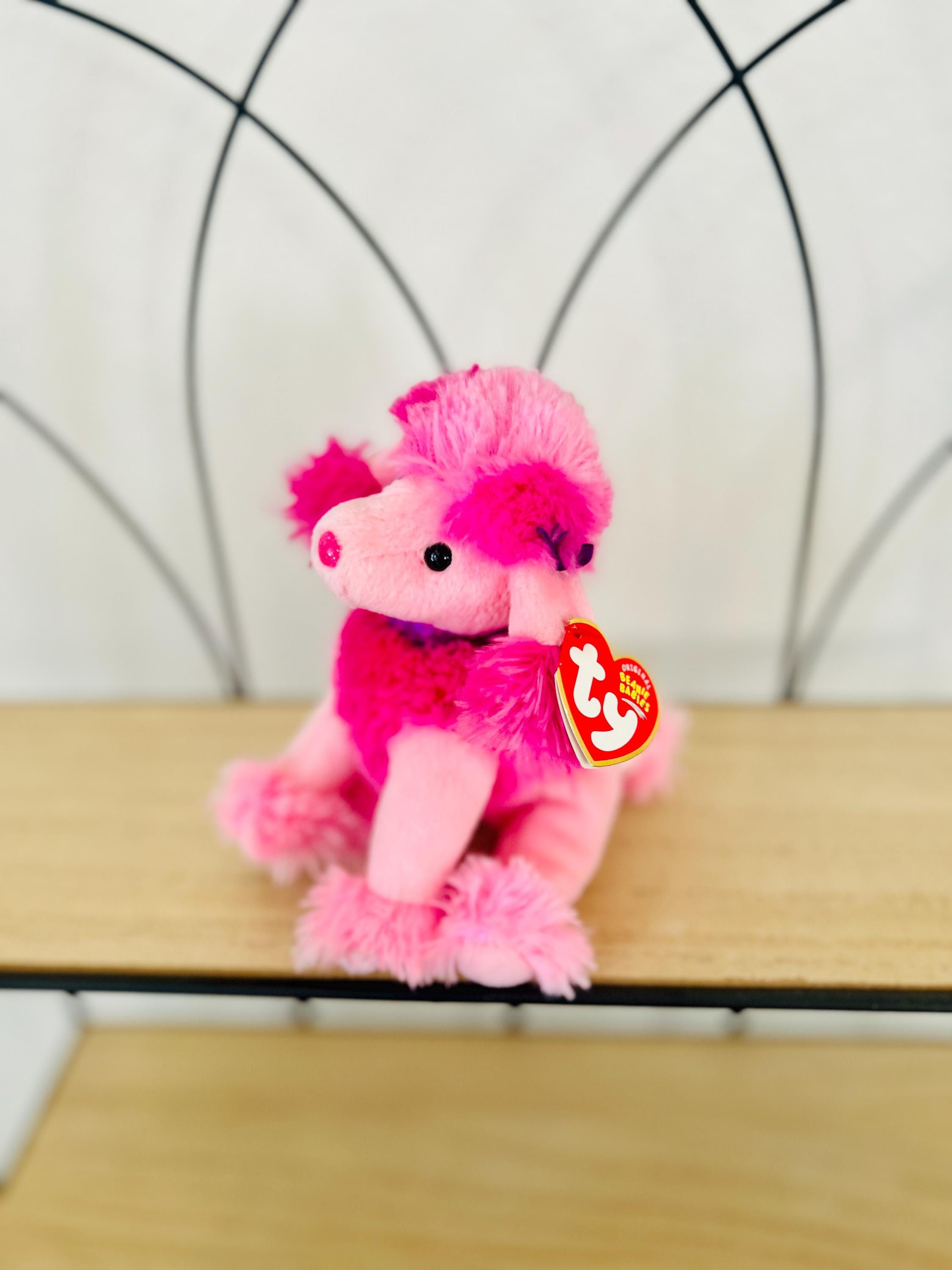 Vintage Ooh-La-La the Pink Poodle - Retired Beanie Baby
