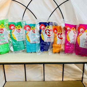 Vintage &quot;Teenie Beanies&quot; - You Pick! - Mini Beanie Babies - All Retired - Ants, Blizzard, Bones, Bongo, Bumble, Chip & Claude