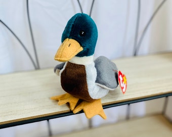 Vintage Jake the Duck - Beanie Baby in pensione