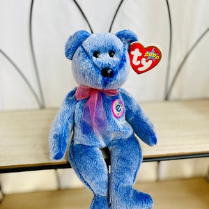 Vintage Periwinkle the Bear - Retired Beanie Baby
