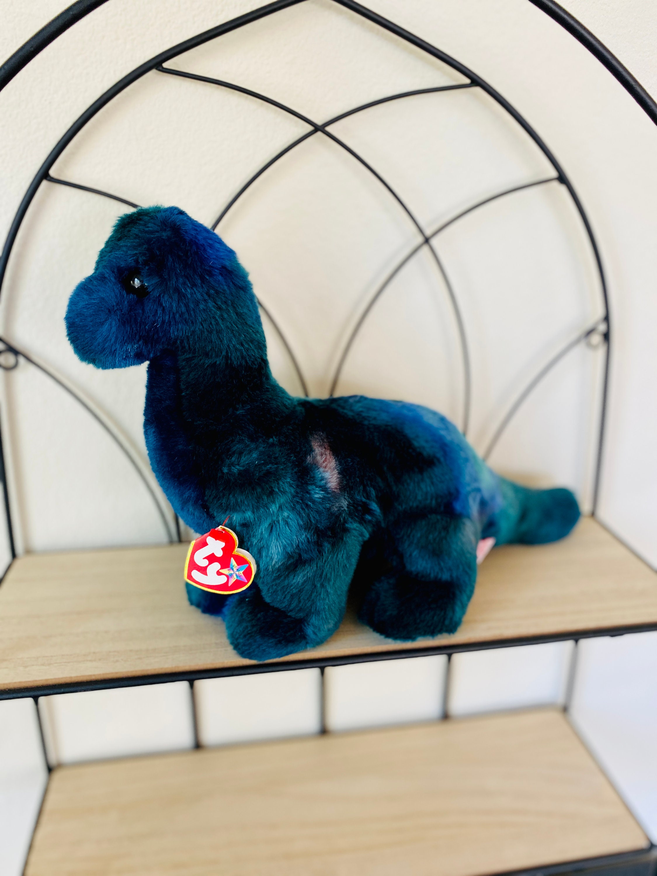 Bronty T Rex Beanie Baby Vintage Bronty The Dinosaur Beanie BUDDY