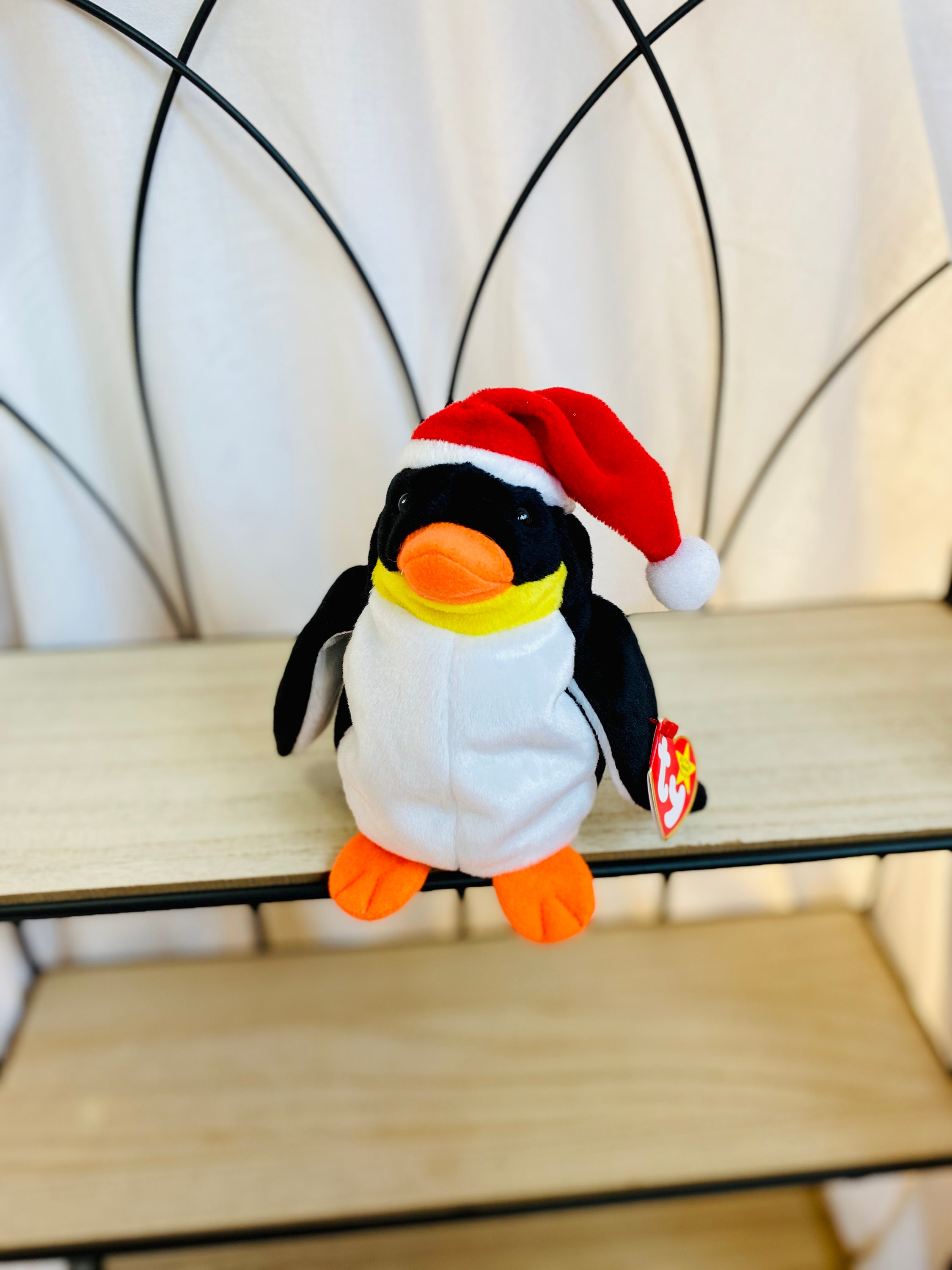 Vintage Zero the Penguin Retired Holiday Beanie Baby Etsy Canada