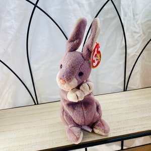 Vintage Springy the Lavender Bunny - Pensionierte Beanie Baby