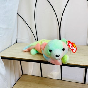 Vintage Sammy the Tie Die Bear - Retired Beanie Baby