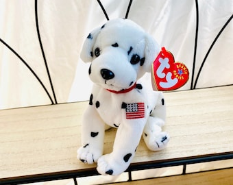 Vintage Rescue the Dalmatian - 9/11 Charity Benefit Dog - Retired Beanie Baby