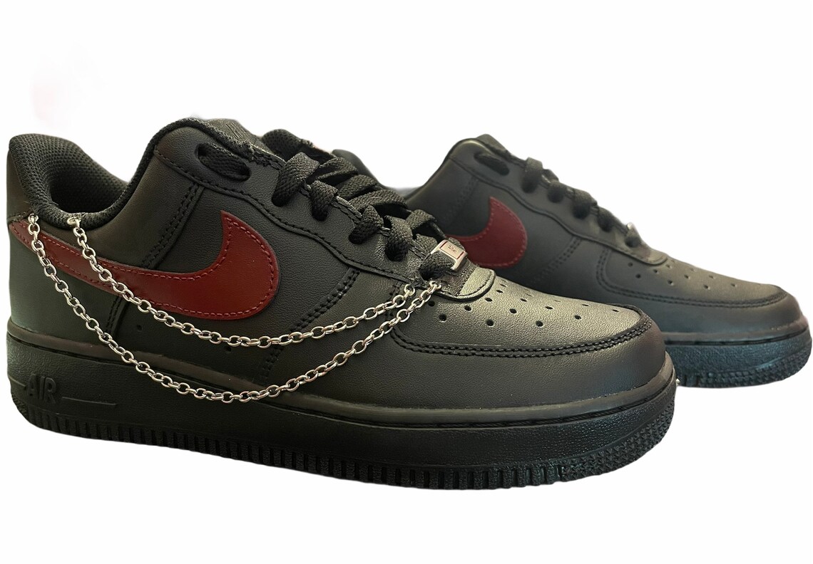 Custom Air Force 1 With Chains Etsy