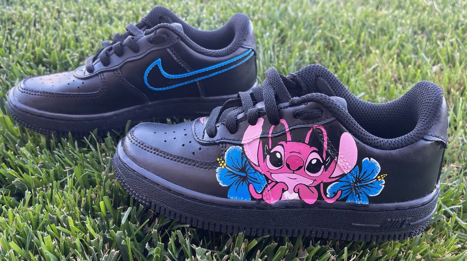 air force stitch purple