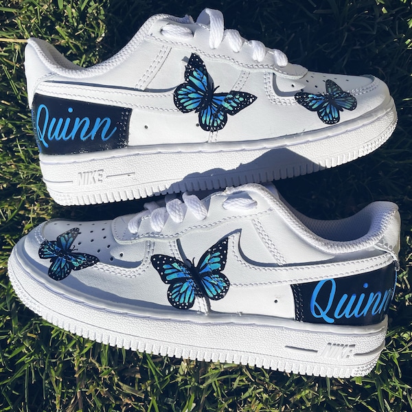 Customizable Butterfly Air Force 1