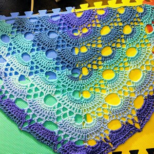 Virus Crochet wrap