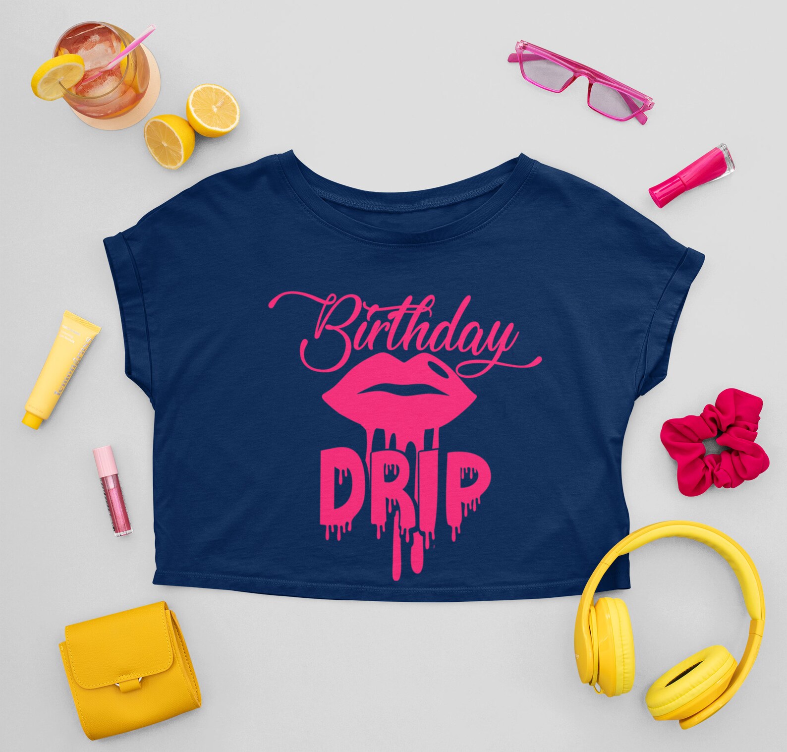 Crop tops womens clothing birthday birthday gifts shirt Etsy